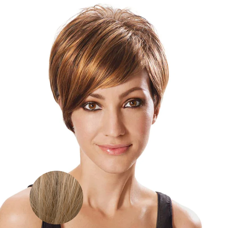 Hairdo Angled Cut perruque Blond clair