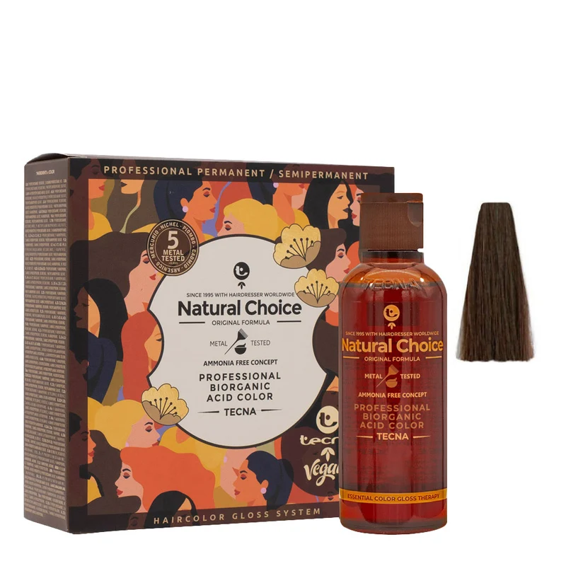 3.0 Châtain foncé Tecna NCC Biorganic acid color 3x130ml