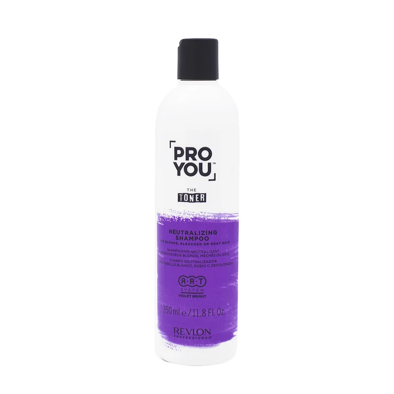 Revlon Pro You The Toner Neutralizing Shampoo 350ml - shampoing anti-jaunissement