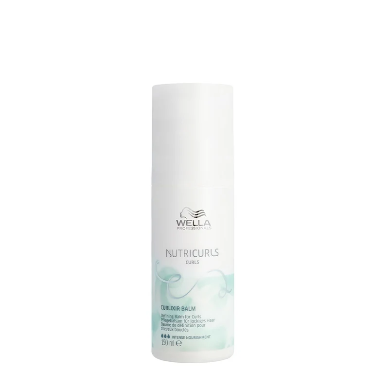 Wella Nutricurls Curls Curlixir Balm 150ml - baume sans rinçage anti-frisottis cheveux bouclés