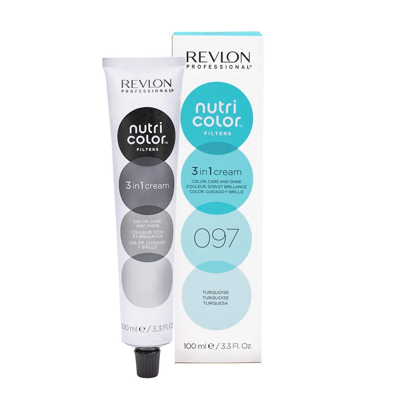 Revlon Nutri Color Creme 097 Turquoise 100ml - masque couleur