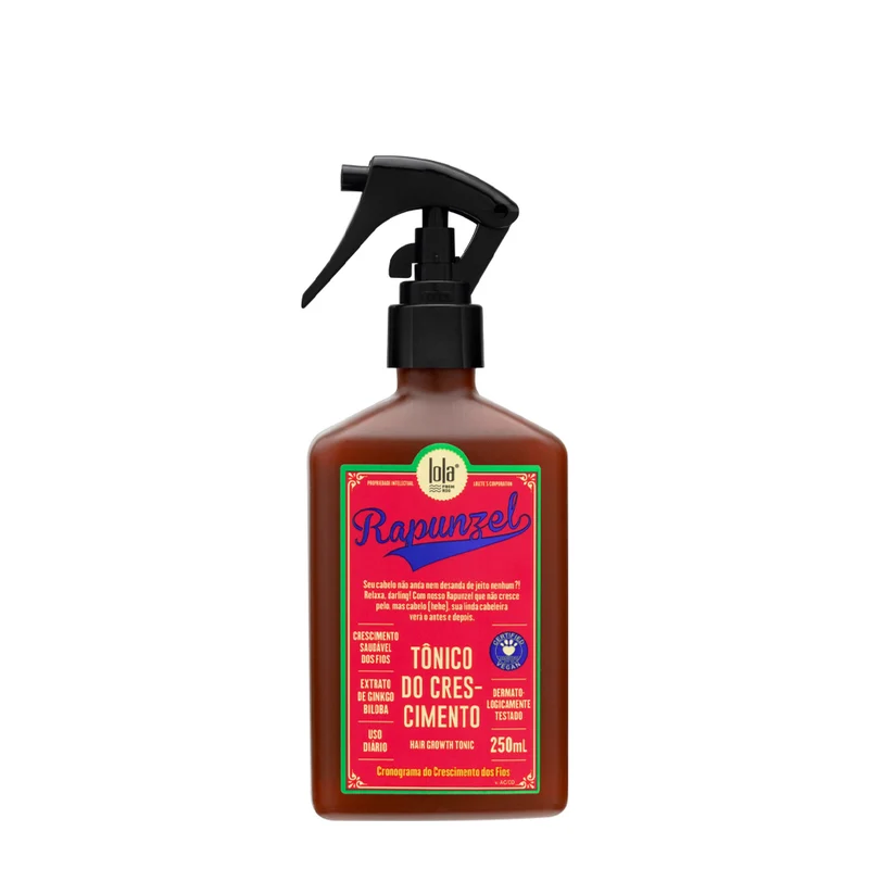 Lola From Rio Rapunzel Tonico do Crescimento 250ml - tonique anti-chute