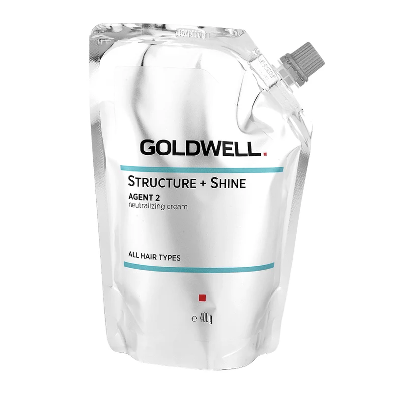 Goldwell Structure + Shine Agent 2 Neutralizing Cream 400gr - stabilisateur du lissage