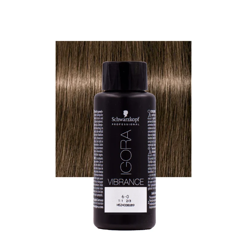 Schwarzkopf Igora Vibrance 6-0 Blond Foncé Naturel 60ml - coloration ton sur ton