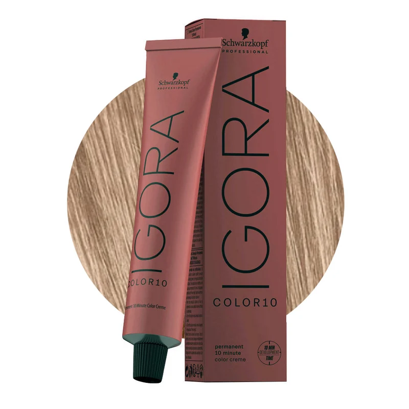 Schwarzkopf Igora Color 10 9-12 Blond Très Clair Cendré 60ml - coloration permanente en 10 minutes