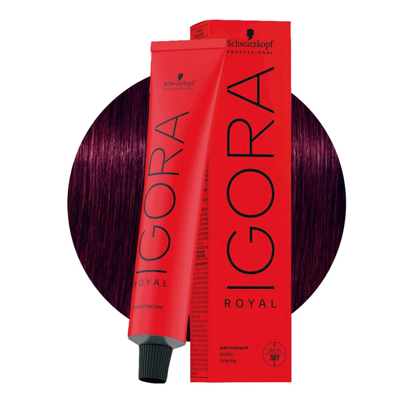 Schwarzkopf Igora Royal 5-99 Châtain Clair Violet Extra 60ml - coloration permanente