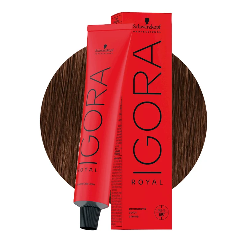 Schwarzkopf Igora Royal 3-68 Châtain Foncé Chocolat Rouge 60ml - coloration permanente
