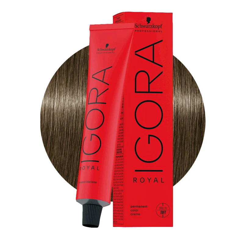 Schwarzkopf Igora Royal 7-13 Blond Moyen Cendré Mat 60ml - coloration permanente