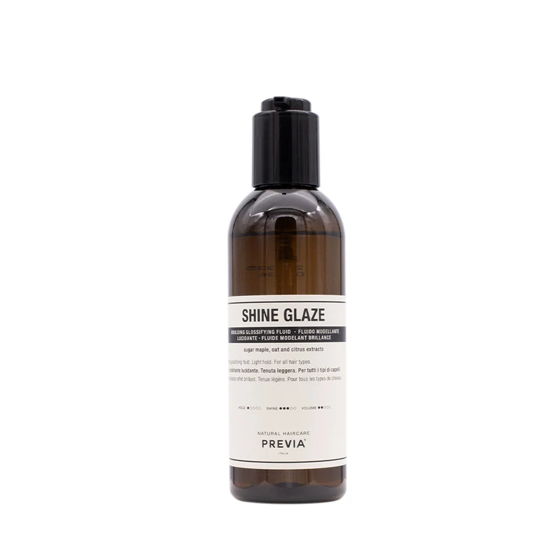 Previa Finish Organic Hydrolized Verbascum Thapsus Flower Luminous Shine Glaze 200ml - fluide de modelage