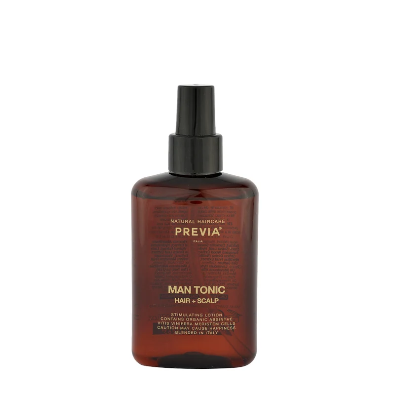 Previa Man Tonic Hair + Scalp 150ml - lotion anti-chute de cheveux
