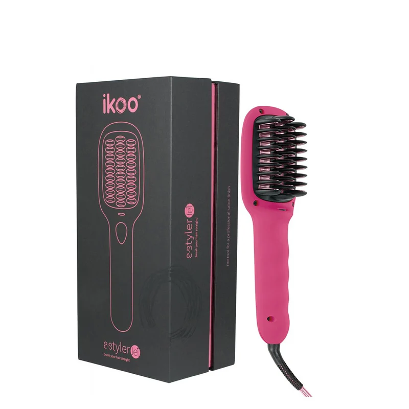 Ikoo E - Styler Jet Uptown Girl - brosse chauffante format voyage