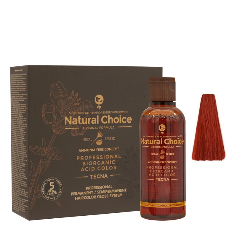 7.66 Blond Moyen Rouge Intense Tecna NCC Biorganic Acid Color 3x130ml