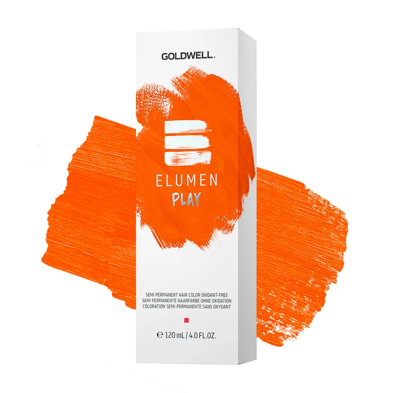 Goldwell Elumen Play Orange 120ml - coloration semi permanente orange