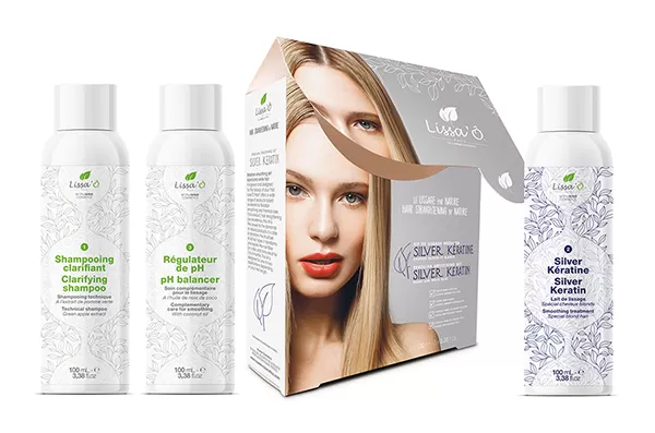 LISSA'O Lissage silver 3x100ml Clarif+Liss+Shamp