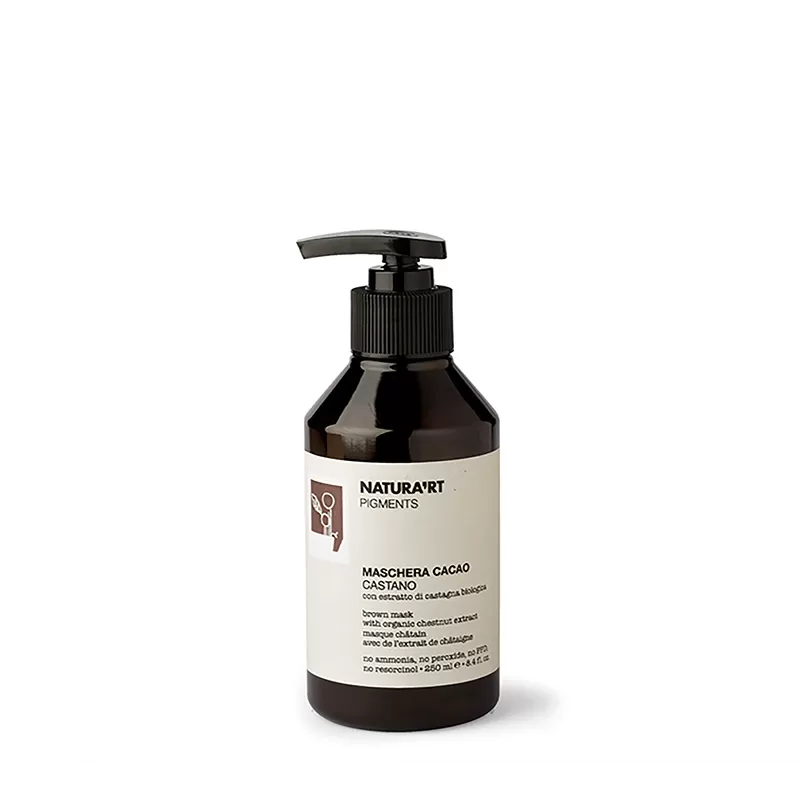 Masque Pigments Cacao - 250mL Chatain - NATURA'RT