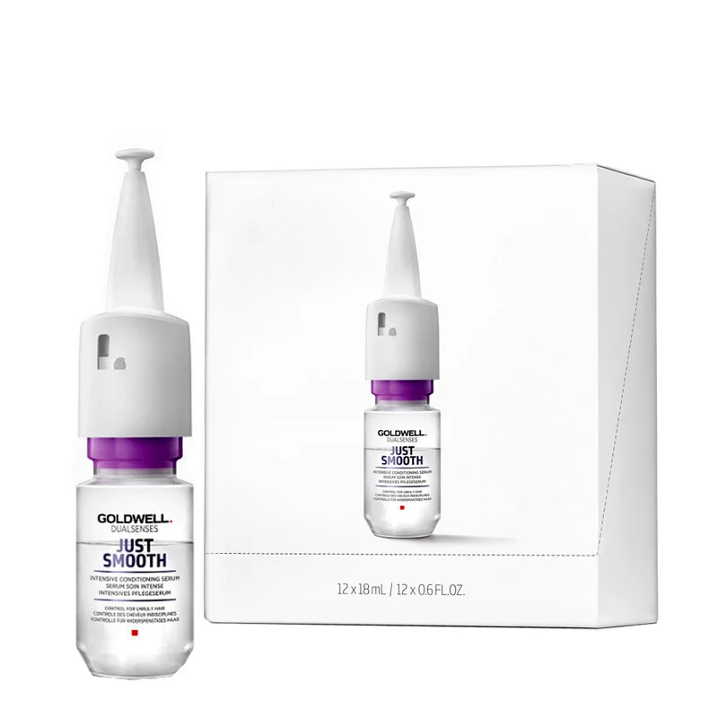 Goldwell Dualsenses Just Smooth Intensive Taming Serum 12x18ml - Sérum Disciplinant Intense