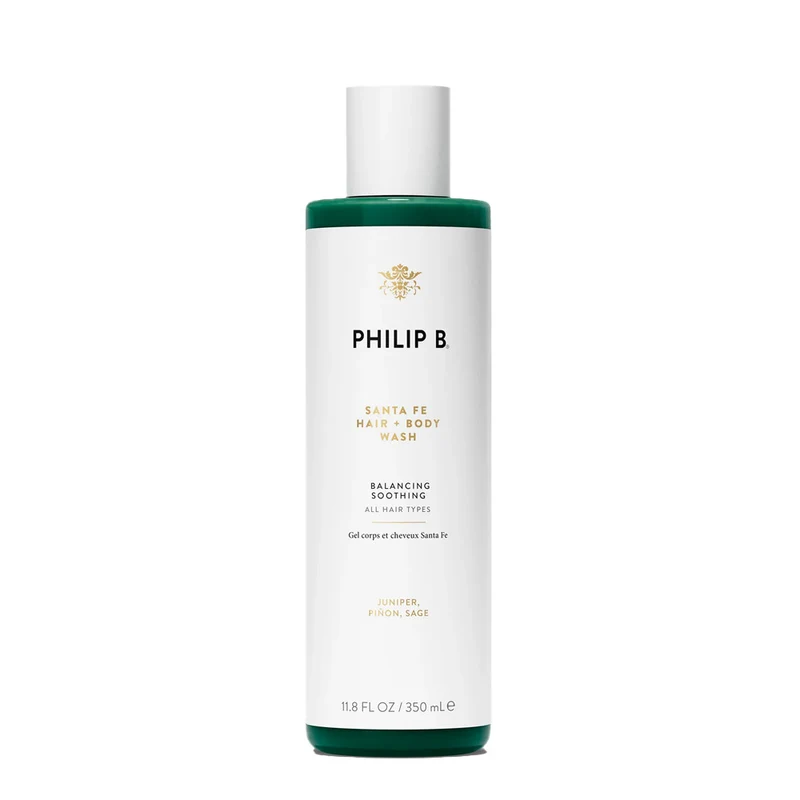 Philip B Santa Fe Hair + Body Shampoo 350ml - shampooing pour lavages fréquents