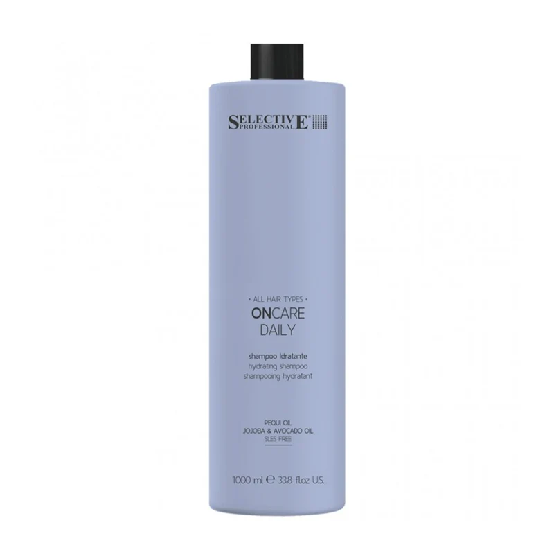 Selective Professional On Care Daily Shampoo 1000ml - shampooing hydratant pour cheveux secs