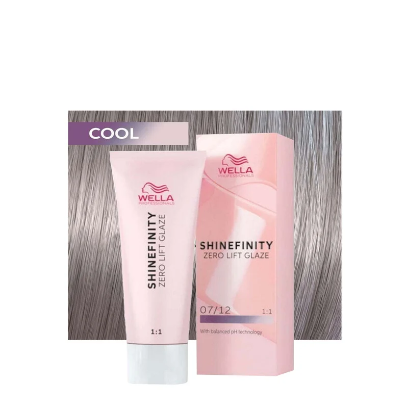 Wella Shinefinity 07/12 Blond Moyen Cendré Mat 60ml - coloration demi-permanente