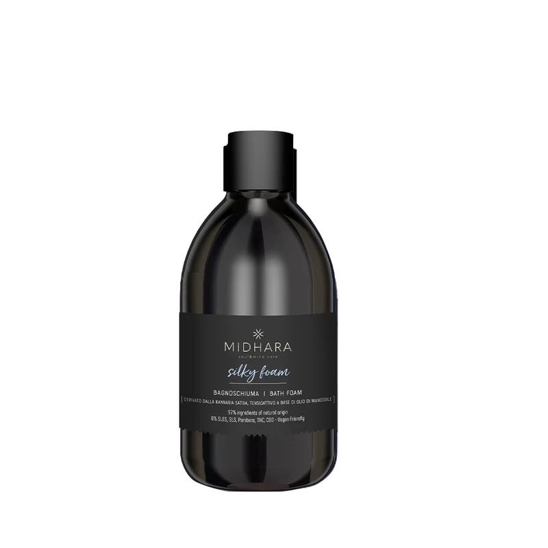 Midhara Body & Soul Silky Foam 300ml - mousse de bain douce