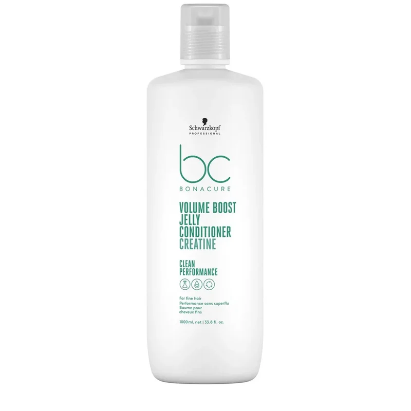 Schwarzkopf BC Bonacure Volume Boost Jelly Conditioner Creatine 1000ml - Conditionneur volumateur pour cheveux fins