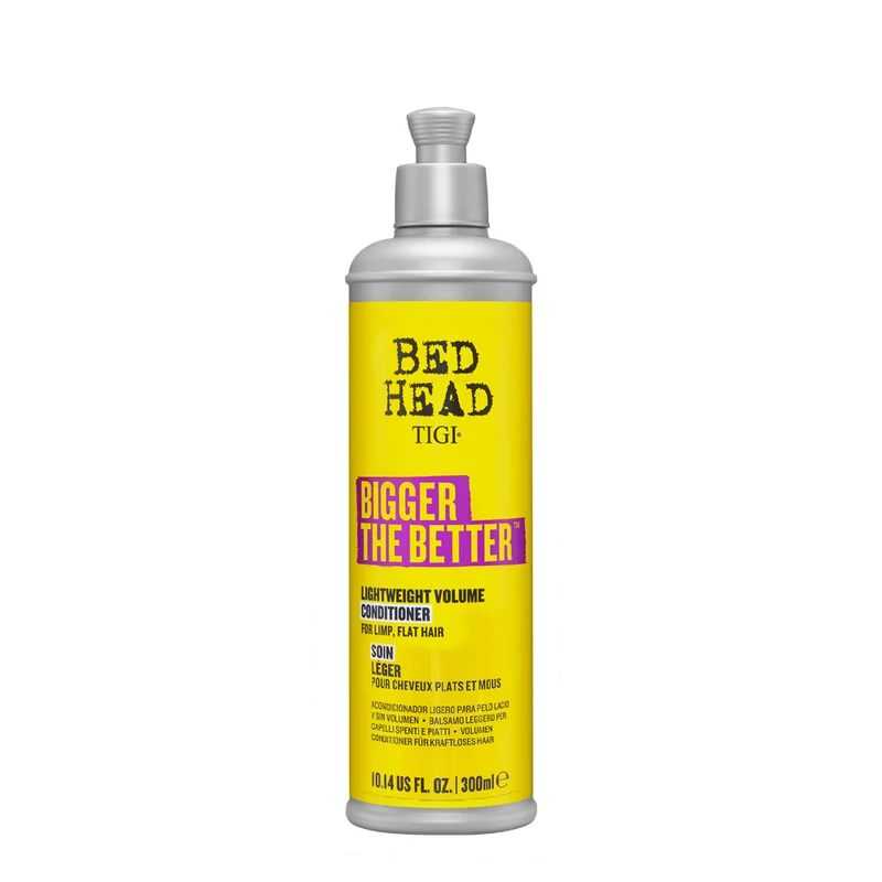 Tigi Bed Head Bigger The Better Lightweight Volume Conditioner 300ml - après-shampooing pour cheveux fins