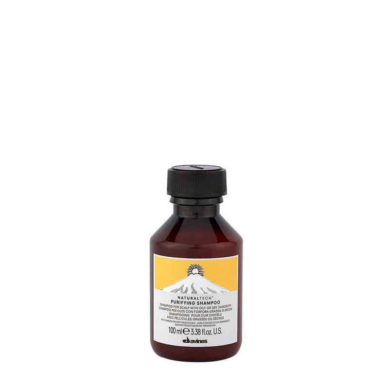 Davines Naturaltech Purifying Shampoo 100ml - shampooing pour cuir chevelu avec pellicules