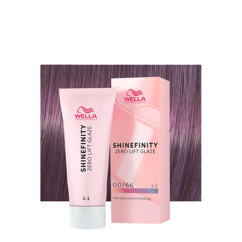 Wella Shinefinity Violet Booster 00/66 Violet Violet 60ml - coloration demi-permanente