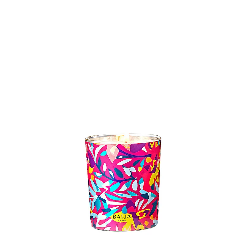 Baija Paris Delirium Floral Scented Candle 180gr - bougie parfumée iris et patchouli