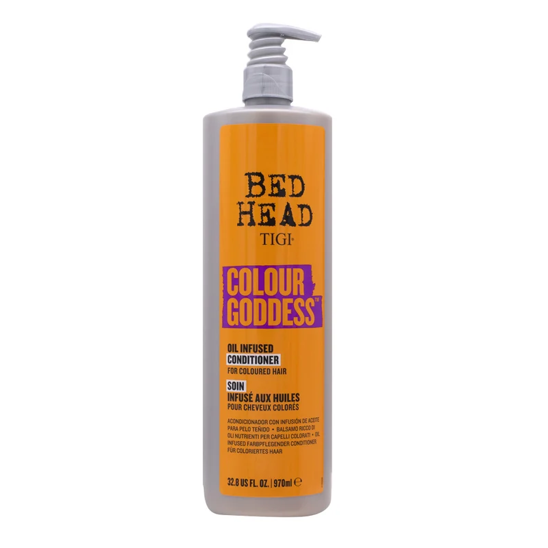 Tigi Colour Goddess Oil Infused Conditioner 970ml - conditionneur cheveux colorés