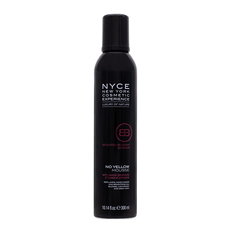 Nyce Beautox Blondy System No Yellow Mousse 300ml - mousse anti-jaunissement