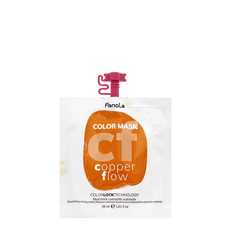Fanola Color Mask Copper Flow 30ml - coloration semi-permanente
