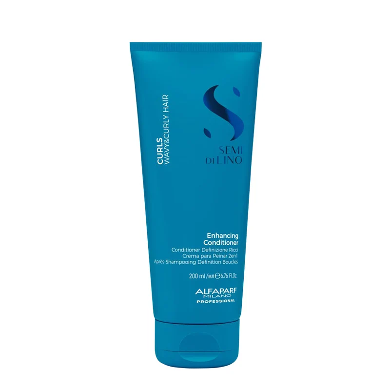 Alfaparf Milano Semi di Lino Curls Enhancing Conditioner 200ml - après-shampoing pour cheveux bouclés