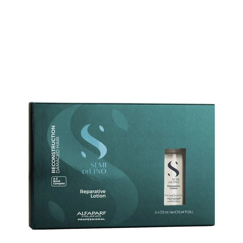 Alfaparf Milano Semi di Lino Reconstruction Reparative SOS Emergency Lotion 6x13ml - traitement de restructuration