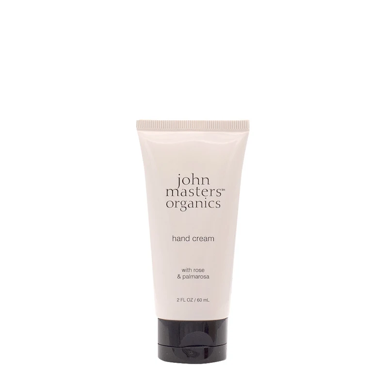 John Masters Organics Hand Cream With Rose and Palmarosa 60ml - crème pour les mains à la rose et au palmarosa