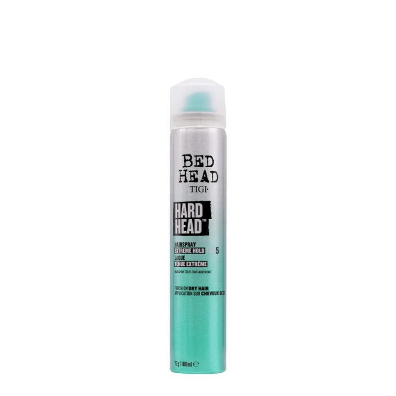Tigi Bed Head Hard Head Hairspray 100ml - laque extra fort