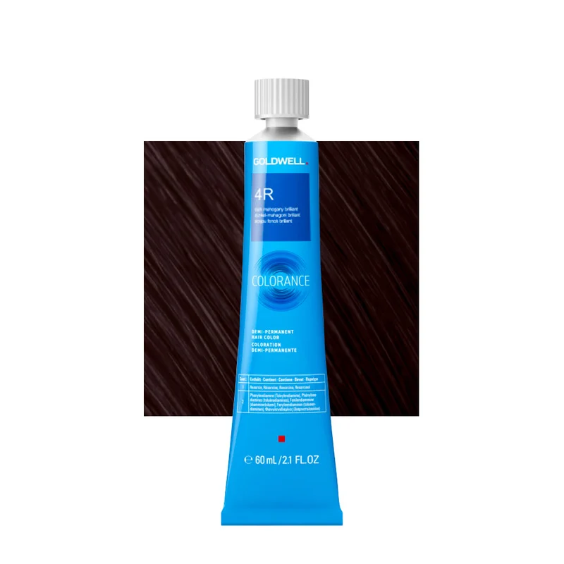 4R Acajou foncé brillant Goldwell Colorance Cool reds tb 60ml