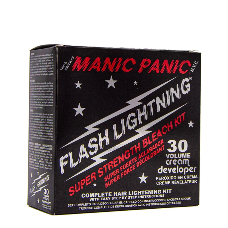 Manic Panic Flash Lightning Bleach Kit 30 volumes - kit de décoloration 30 volumes