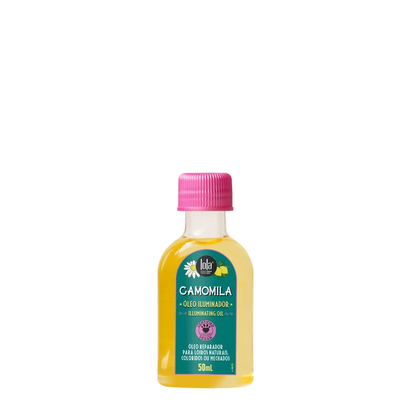 Lola From Rio Camomila Óleo Iluminador 50ml - huile illuminatrice cheveux blonds naturels colorés ou méchés