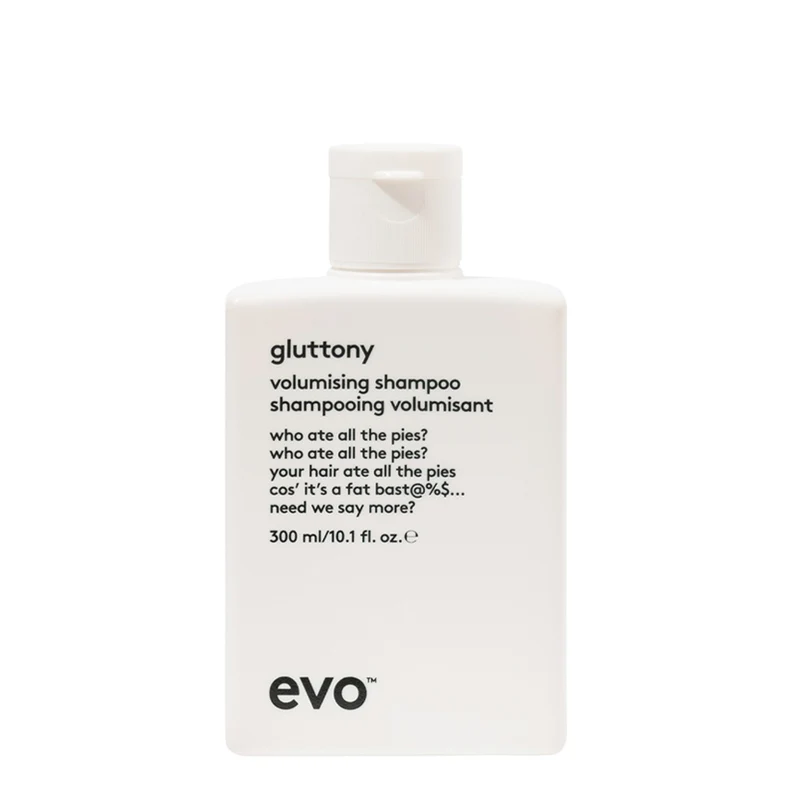 Evo Volume Gluttony Volumising Shampoo 300ml - shampooing volumateur