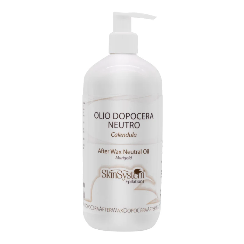 SkinSystem After Wax Neutral Oil Marigold 500ml - huile après-cire neutre