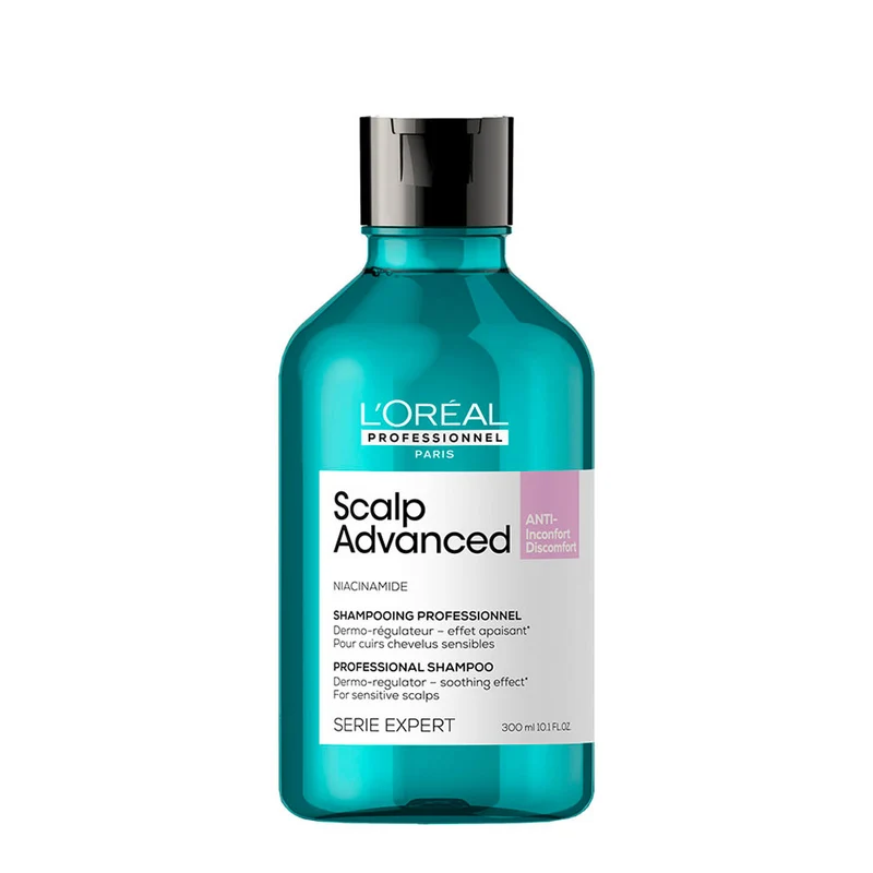L'Oreal Professionnel Paris Scalp Advanced Anti-Discomfort Shampoo 300ml - shampooing apaisant