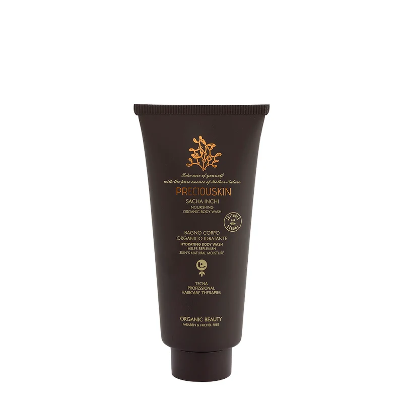 Tecna Preciouskin Sacha Inchi Nourishing Organic Body Wash 200ml - gel douche hydratant naturel