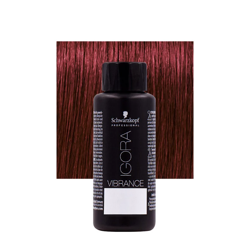 Schwarzkopf Igora Vibrance 5-88 Châtain Clair Rouge Extra 60ml - coloration ton sur ton