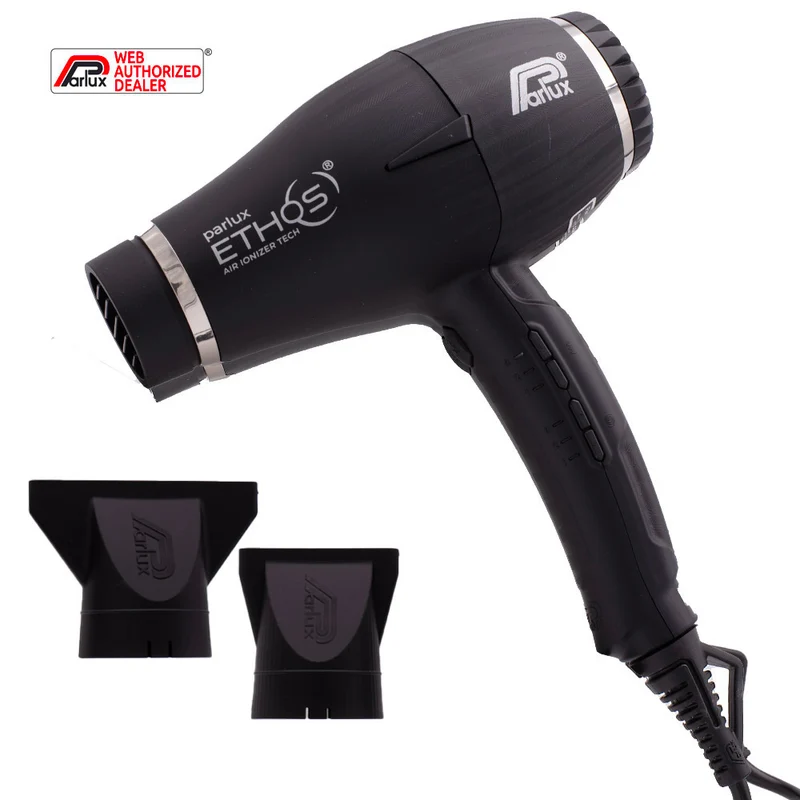Parlux Ethos Air Ionizer Tech Black - sèche-cheveux