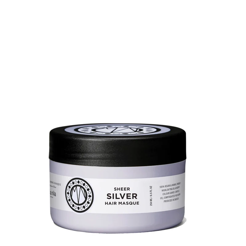 Maria Nila Sheer Silver Masque 250ml - masque antijaunissement