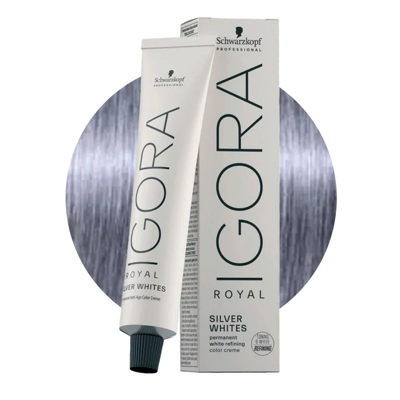 Schwarzkopf Igora Royal Silver Whites Grey Lilac 60ml - coloration permanente