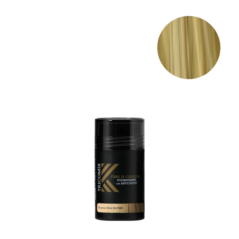 Tricomix Fibre Blond 12gr - Fibres De Kératine Avec Effet Volumateur Et Antichute