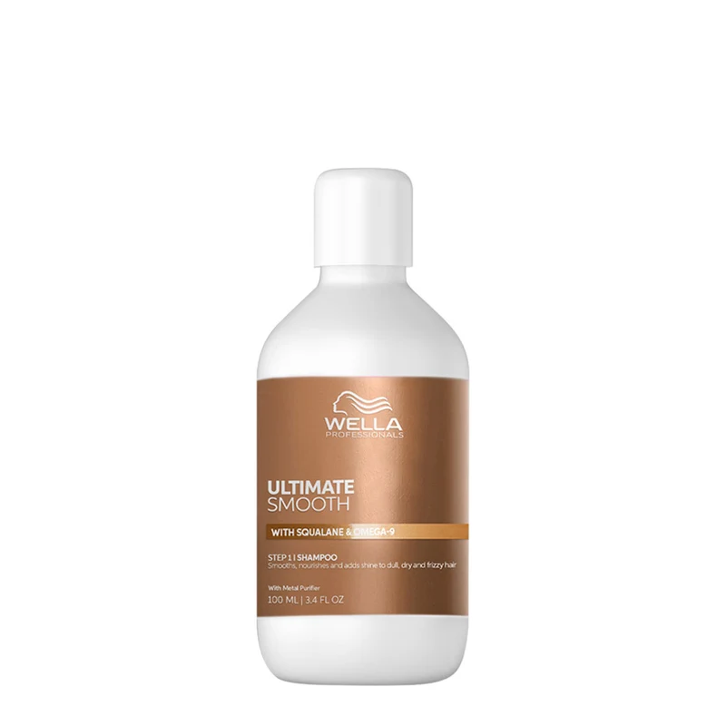 Wella Ultimate Smooth Shampoo 100ml - shampoing chélateur anti-frisottis