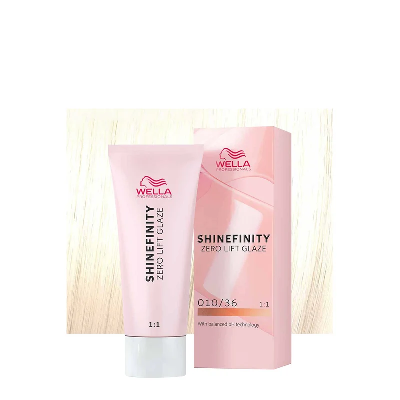 Wella Shinefinity Steel Orchid 010/36 Blond Platine Doré Violet 60ml - coloration demi-permanente